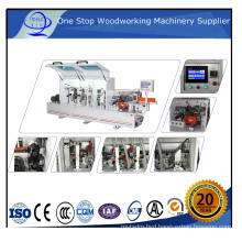 Woodworking Edge Banding Machine PVC Sealing Machine Edge Bander with Pre Milling and Corner Trimming Woodworking Double Sides Slotting for Plastic Wood (WPC)